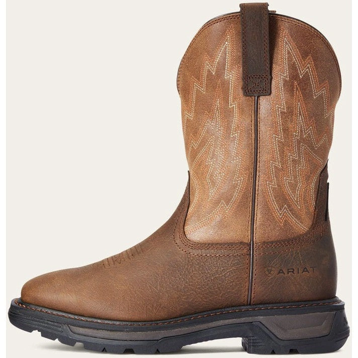 Ariat Big Rig: Stoere heren western boots, bruin, comfort en stijl op de bouwplaats!
